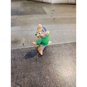 Kellogg's 1991 Disney bear green sweater at boy toy figure